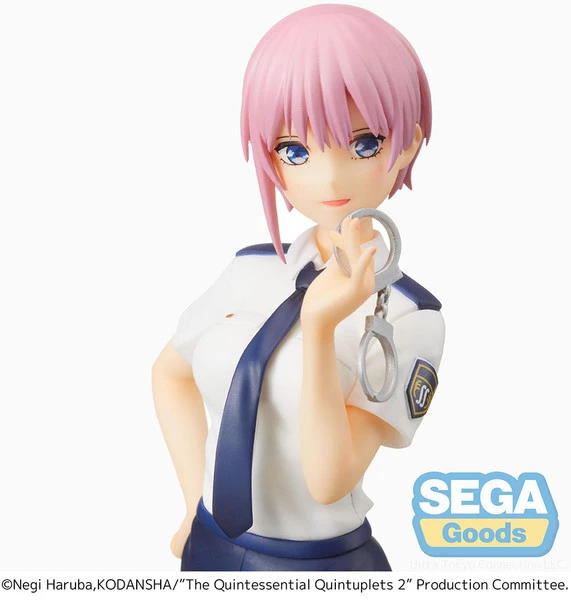 SEGA Ichika Nakano Police Ver The Quintessential Quintuplets 2 SPM Prize Figure - Image 5