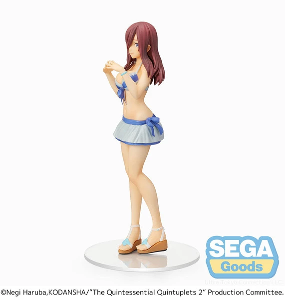 SEGA Miku Nakano Swimsuit Ver The Quintessential Quintuplets PM Prize Figure - Image 2