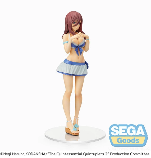 SEGA Miku Nakano Swimsuit Ver The Quintessential Quintuplets PM Prize Figure - Image 4