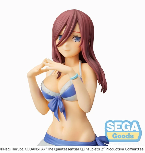 SEGA Miku Nakano Swimsuit Ver The Quintessential Quintuplets PM Prize Figure - Image 5