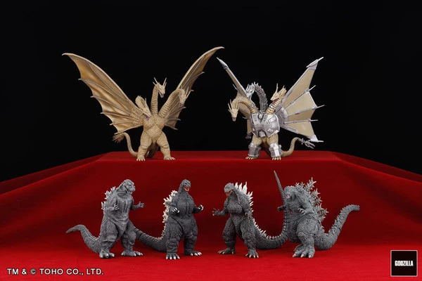 ART SPIRITS History Of Godzilla Part 1 Hyper Modeling Series Miniature Figure Set