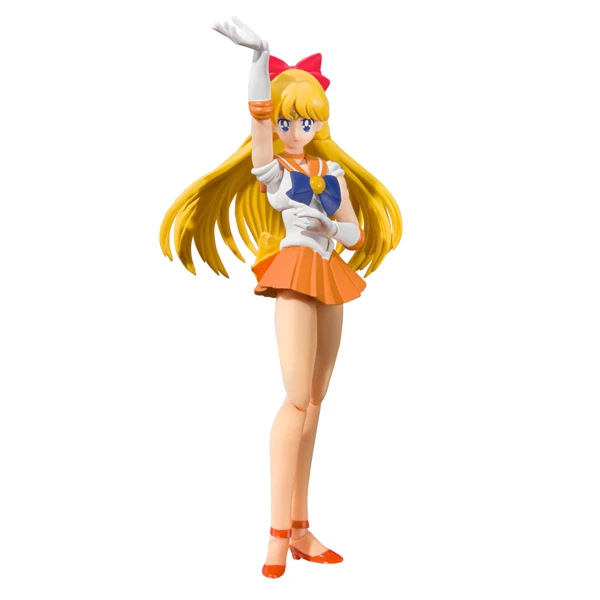 TAMASHII NATIONS Sailor Venus Animation Color Ver Pretty Guardian Sailor Moon Figure