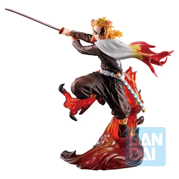 BANDAI FIGURE Kyojuro Rengoku Intense Battle Ver Demon Slayer Ichiban Figure