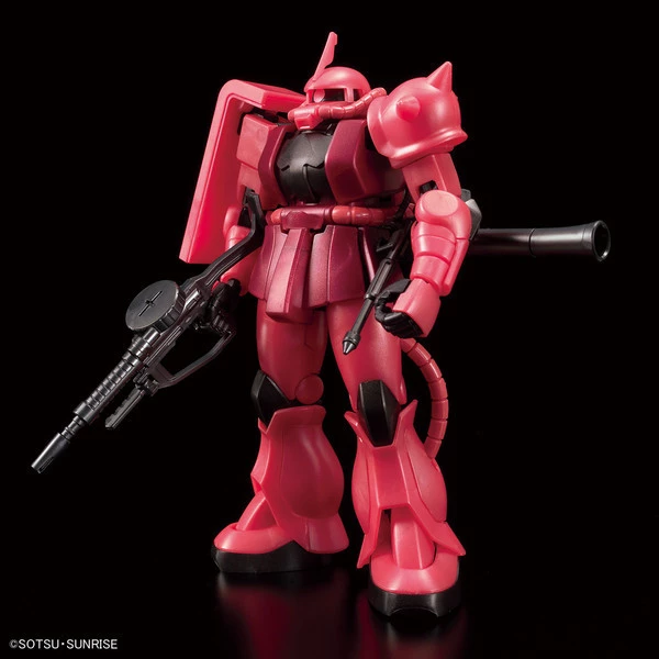 BANDAI FIGURE MS-06S Char's Zaku II Mobile Suit Gundam HGUC 1/144 Model Kit