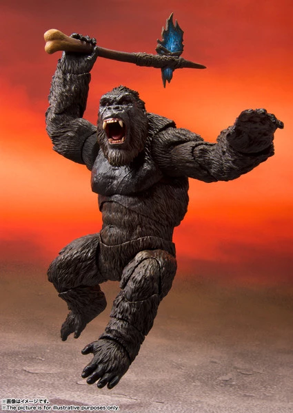 BANDAI FIGURE King Kong (Re-Run) Movie Ver Godzilla Vs Kong SH Monsterarts Figure - Image 3