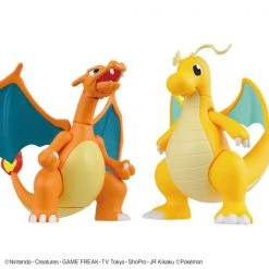 BANDAI FIGURE Charizard & Dragonite Pokemon Model Kit