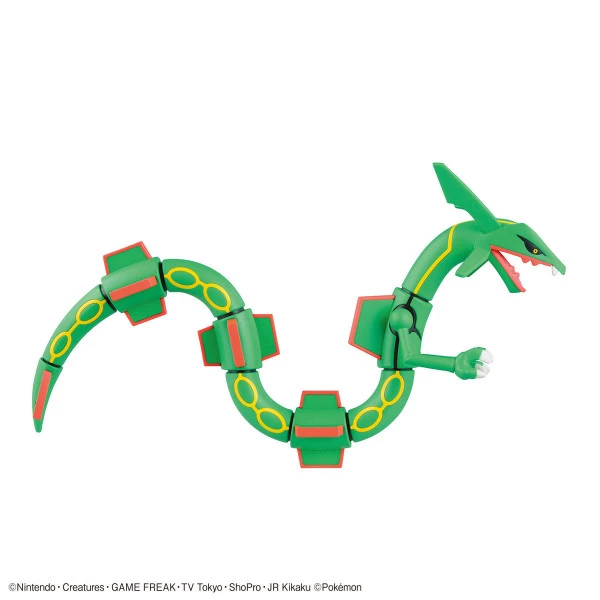 BANDAI FIGURE Rayquaza Pokemon Model Kit - Image 3