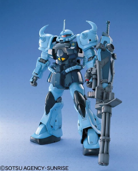 BANDAI FIGURE MS-07B-3 Gouf Custom Mobile Suit Gundam MG 1/100 Model Kit