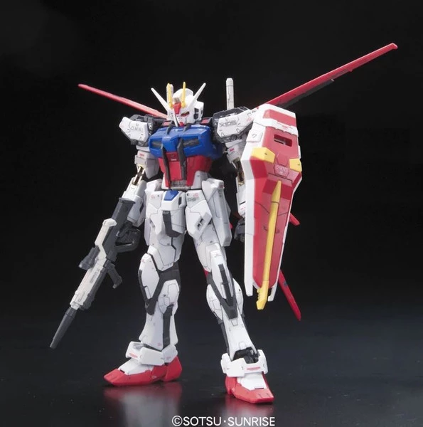 BANDAI FIGURE Aile Strike Gundam Mobile Suit Gundam RG 1/144 Model Kit