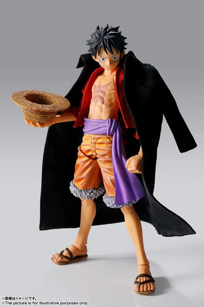 TAMASHII NATIONS Monkey D Luffy One Piece Imagination Works Figure - Image 3