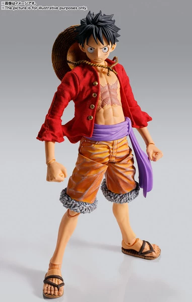 TAMASHII NATIONS Monkey D Luffy One Piece Imagination Works Figure - Image 6