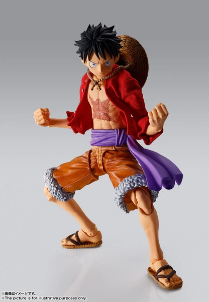 TAMASHII NATIONS Monkey D Luffy One Piece Imagination Works Figure - Image 7