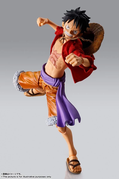 TAMASHII NATIONS Monkey D Luffy One Piece Imagination Works Figure - Image 8