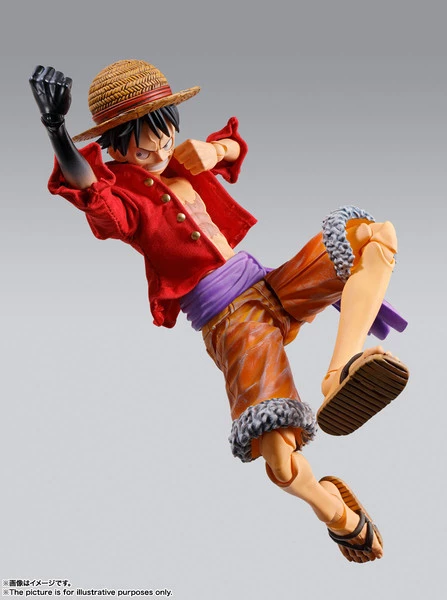 TAMASHII NATIONS Monkey D Luffy One Piece Imagination Works Figure - Image 9