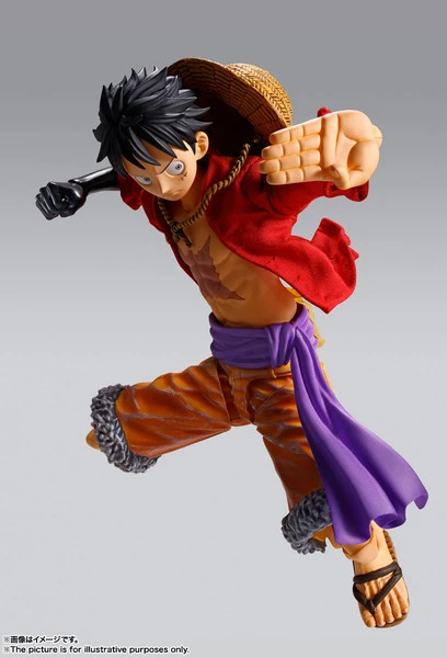 TAMASHII NATIONS Monkey D Luffy One Piece Imagination Works Figure - Image 10