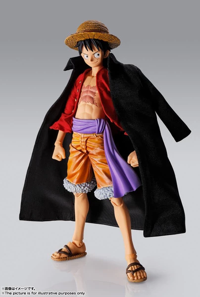 TAMASHII NATIONS Monkey D Luffy One Piece Imagination Works Figure