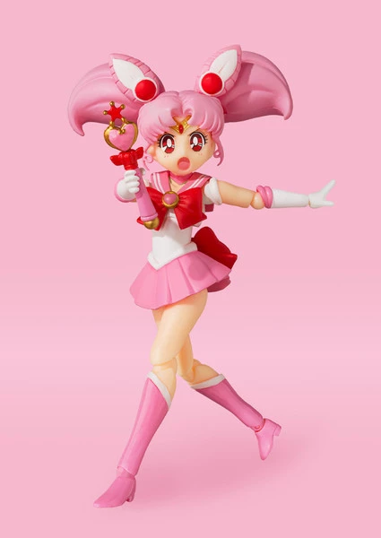 TAMASHII NATIONS Sailor Chibi Moon Animation Color Ver Pretty Guardian Sailor Moon SH Figuarts Figure - Image 5