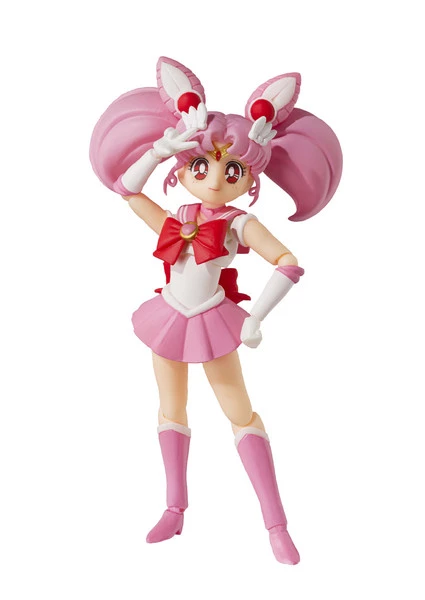 TAMASHII NATIONS Sailor Chibi Moon Animation Color Ver Pretty Guardian Sailor Moon SH Figuarts Figure - Image 6