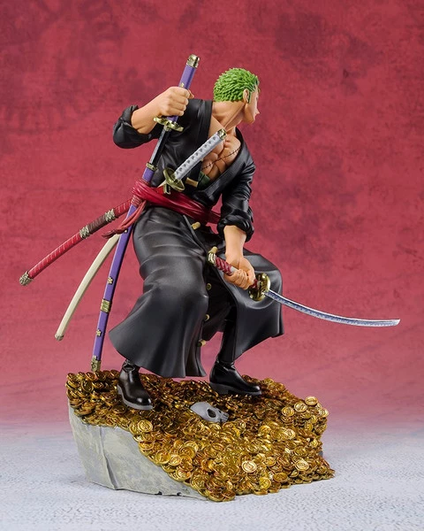 TAMASHII NATIONS Roronoa Zoro Daikaizoku Hyakkei Ver One Piece Figuarts ZERO Figure - Image 3