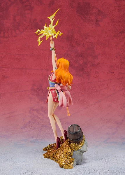TAMASHII NATIONS Nami Daikaizoku Hyakkei Ver One Piece Figuarts ZERO Figure - Image 4