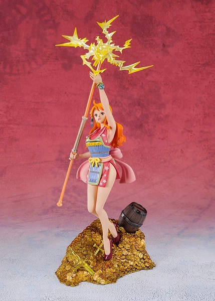 TAMASHII NATIONS Nami Daikaizoku Hyakkei Ver One Piece Figuarts ZERO Figure