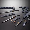TAMASHII NATIONS Evangelion Metal Build Weapon Set