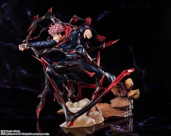 TAMASHII NATIONS Yuji Itadori Jujutsu Kaisen Figuarts Figure - Image 3