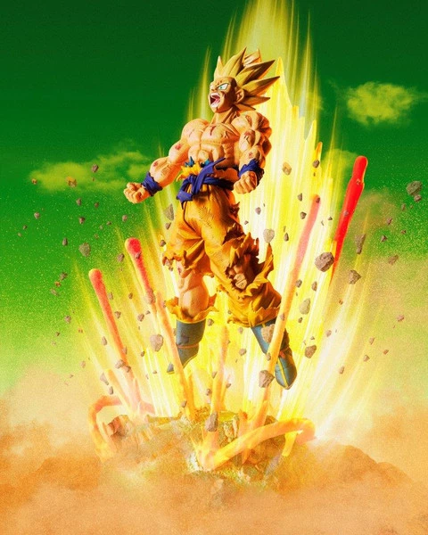 TAMASHII NATIONS Super Saiyan Son Goku Battle On Planet Namek Ver Dragon Ball Z Figuarts Figure - Image 5
