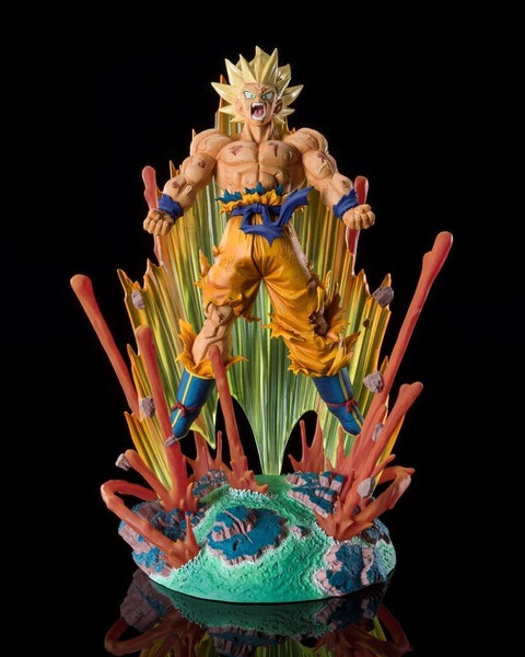 TAMASHII NATIONS Super Saiyan Son Goku Battle On Planet Namek Ver Dragon Ball Z Figuarts Figure