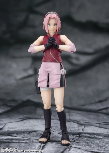 TAMASHII NATIONS Sakura Haruno Naruto Shippuden SH Figuarts Figure