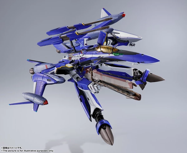 TAMASHII NATIONS YF-29 Durandal Valkyrie Maximilian Jenius Use Full Set Pack Macross Movie Absolute Live!!!!!! DX Chogokin Figure - Image 6