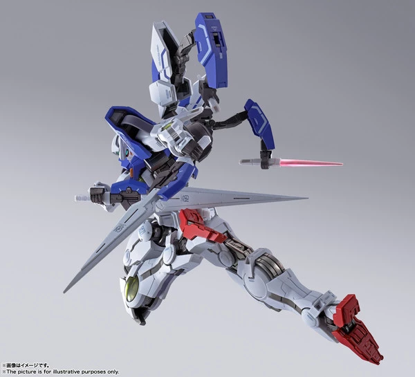 TAMASHII NATIONS Gundam Devise Exia Mobile Suit Gundam 00 Revealed Chronicle Metal Build Figure - Image 6