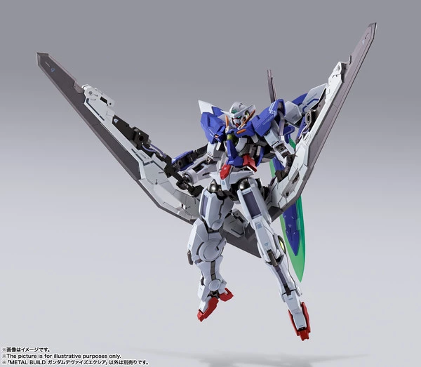 TAMASHII NATIONS Gundam Devise Exia Mobile Suit Gundam 00 Revealed Chronicle Metal Build Figure - Image 8