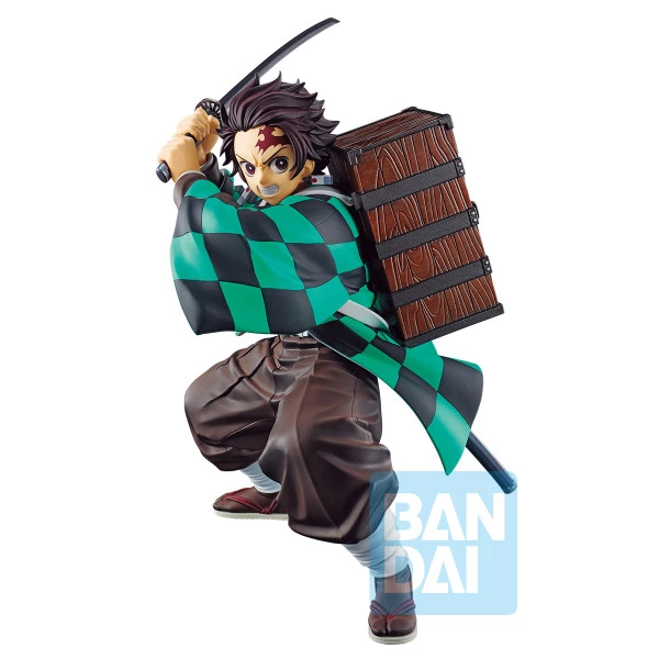 BANDAI FIGURE Tanjiro Kamado The City Where Demons Dwell Ver Demon Slayer Ichiban Figure