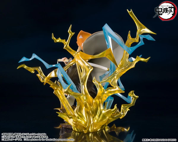 TAMASHII NATIONS Zenitsu Agatsuma Thunderclap And Flash Ver Demon Slayer Figuarts Figure - Image 3