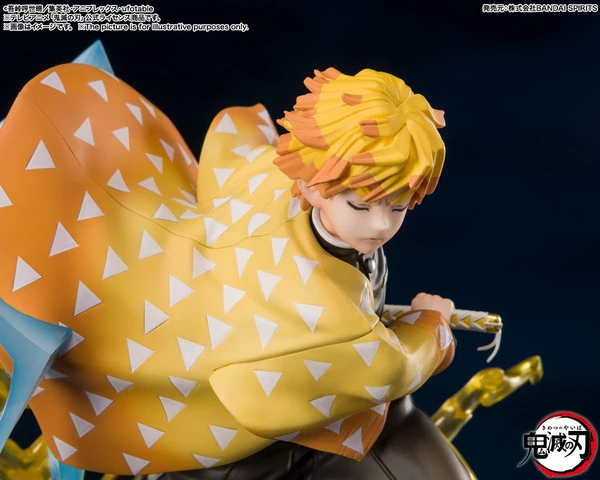 TAMASHII NATIONS Zenitsu Agatsuma Thunderclap And Flash Ver Demon Slayer Figuarts Figure - Image 5