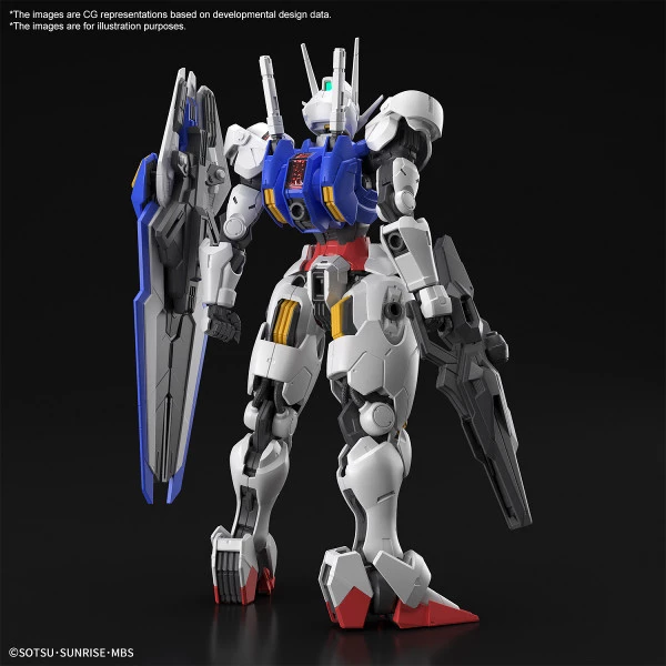BANDAI FIGURE Aerial Mobile Suit Gundam The Witch From Mercury Full Mechanics 1/100 Model Kit - Image 2