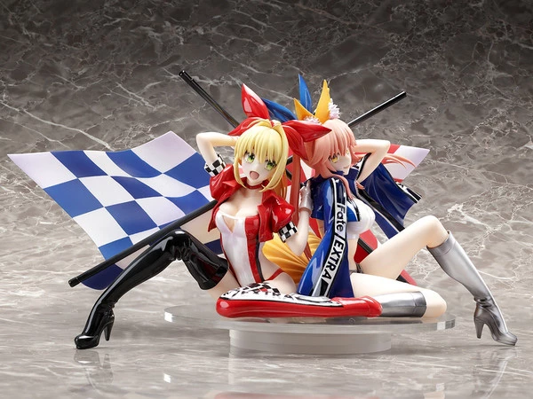 PLUS ONE Nero Claudius & Tamamo No Mae TYPE-MOON Racing Ver Fate/EXTRA Figure - Image 3
