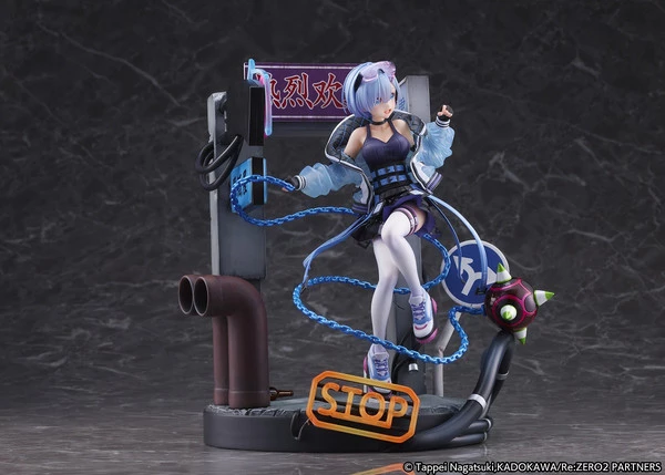ESTREAM Rem Neon City Ver Re:ZERO Figure - Image 5