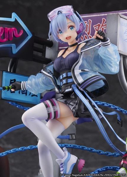 ESTREAM Rem Neon City Ver Re:ZERO Figure - Image 8