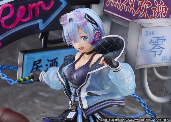 ESTREAM Rem Neon City Ver Re:ZERO Figure - Image 9