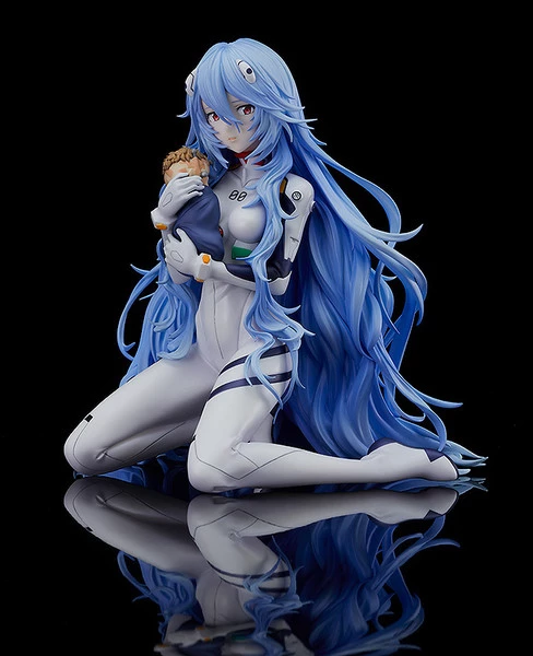 GOOD SMILE Rei Ayanami Long Hair Plugsuit Ver Rebuild Of Evangelion Figure - Image 6