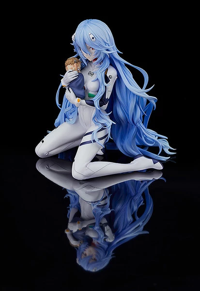 GOOD SMILE Rei Ayanami Long Hair Plugsuit Ver Rebuild Of Evangelion Figure - Image 7