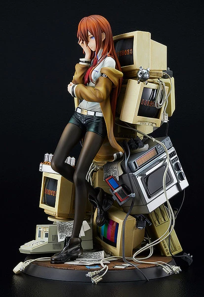 GOOD SMILE Kurisu Makise Reading Steiner Ver Steins;Gate Figure - Image 3