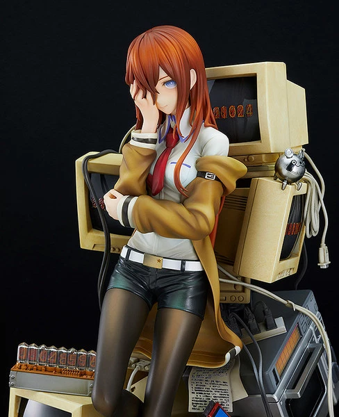 GOOD SMILE Kurisu Makise Reading Steiner Ver Steins;Gate Figure - Image 6