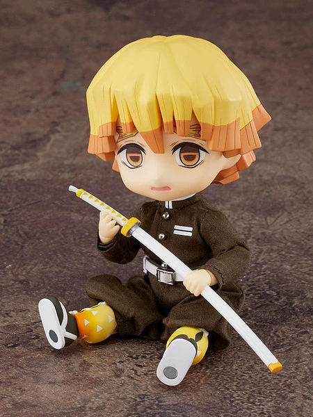 GOOD SMILE Zenitsu Agatsuma Demon Slayer Nendoroid Doll Figure - Image 4