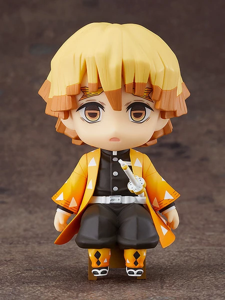 GOOD SMILE Zenitsu Agatsuma Demon Slayer Nendoroid Swacchao! Figure - Image 2