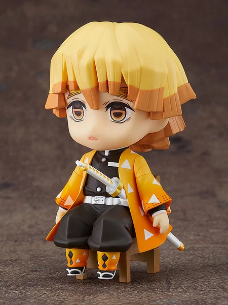 GOOD SMILE Zenitsu Agatsuma Demon Slayer Nendoroid Swacchao! Figure - Image 3