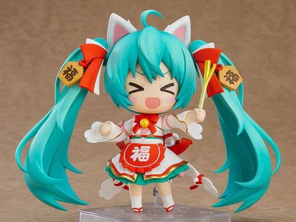 GOOD SMILE Hatsune Miku Maneki Miku Ver Vocaloid Nendoroid Figure - Image 3