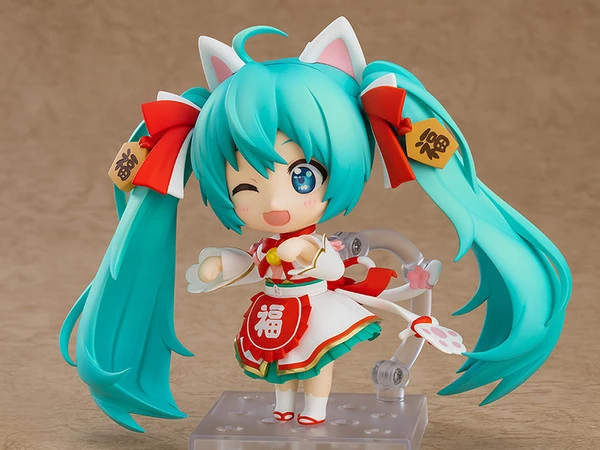 GOOD SMILE Hatsune Miku Maneki Miku Ver Vocaloid Nendoroid Figure - Image 4